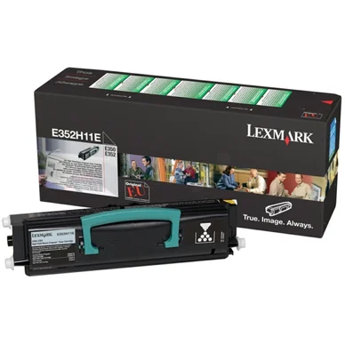 Lexmark Tonerkassette sort 9.000 sider, høj kapacitet, return E352H11E Modsvarer: N/A
