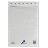 Enveloppes à bulles Mail Lite H5 270x360 mm, blanches, 50pcs