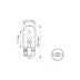 Bosma T10 wedge W2.1x9.5d 3W 6V
