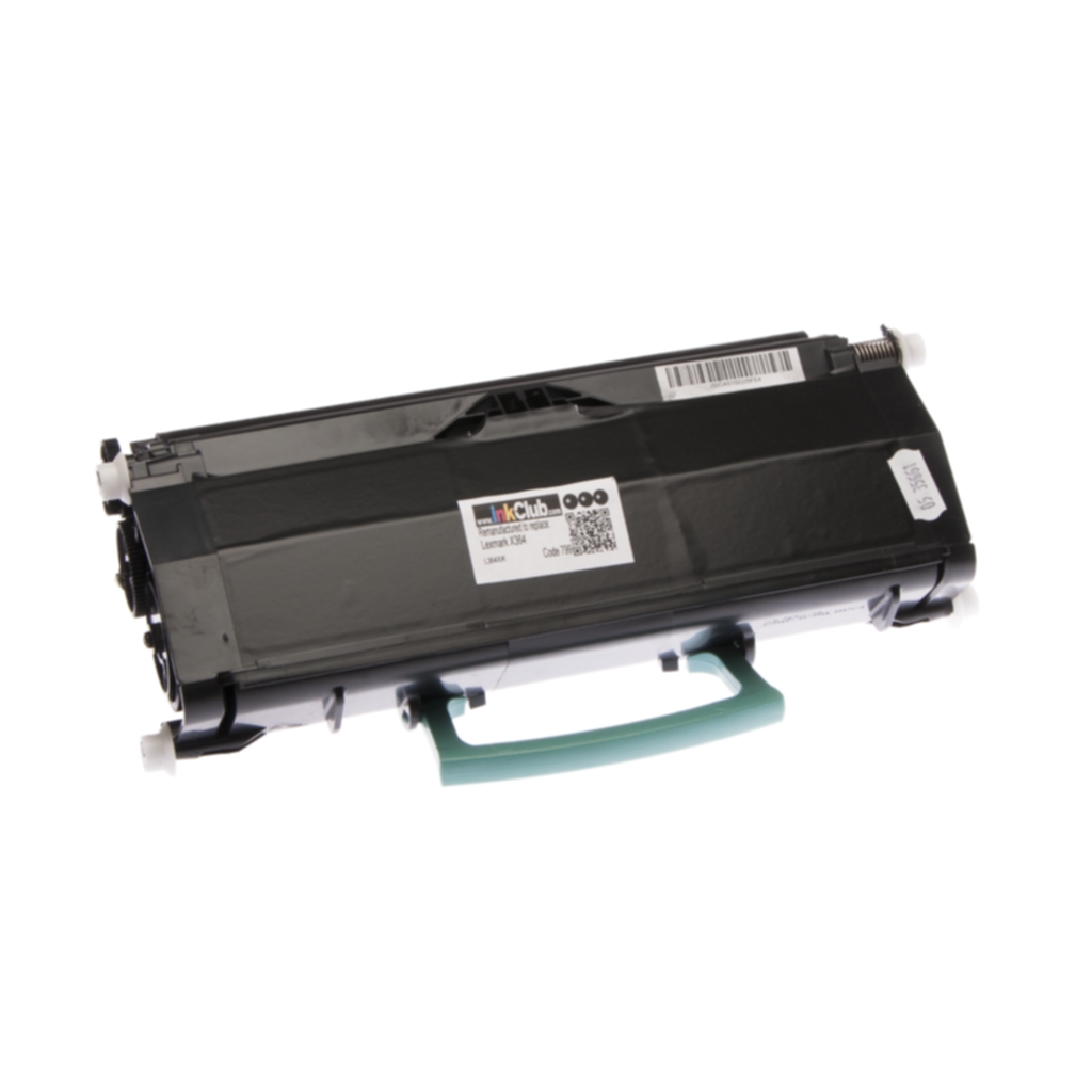 inkClub Tonerkassett, erstatter Lexmark X264H11G, svart, 9.000 sider TLU560 Tilsvarer: X264H11G