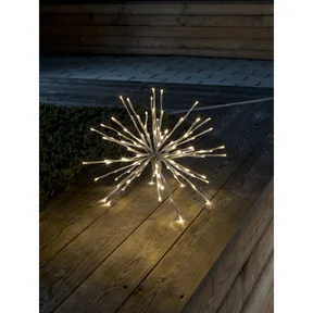 Konstsmide Dekorasjonsball stenger hvit