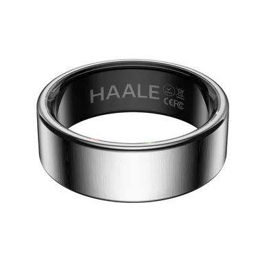 HAALE II Smart Ring - Brushed Silver 12
