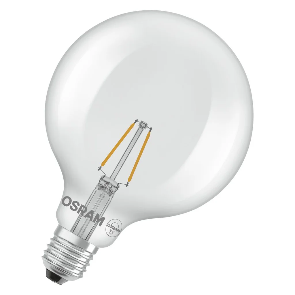 LED Glob125 25 Klar 1,8W 827 E27