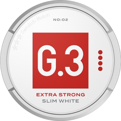 G.3 alt G.3 Extra Strong Slim White