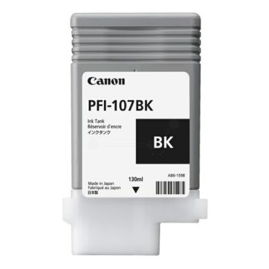 CANON alt CANON PFI-107 BK Blækpatron sort