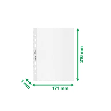 Leitz Recycle A5 Plastficka 100my 25/fp