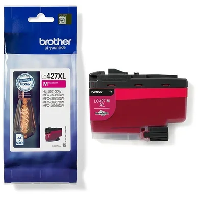 Brother Mustepatruuna magenta 5.000 sivua LC427XLM Vastaa: N/A