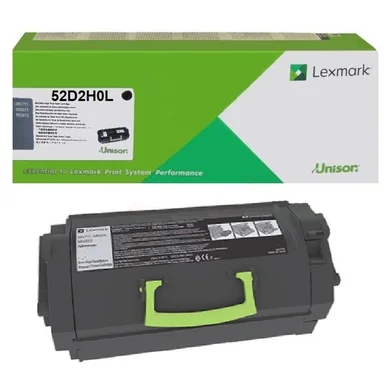 Lexmark Lexmark 522HL Tonerkassette sort 52D2H0L Modsvarer: N/A