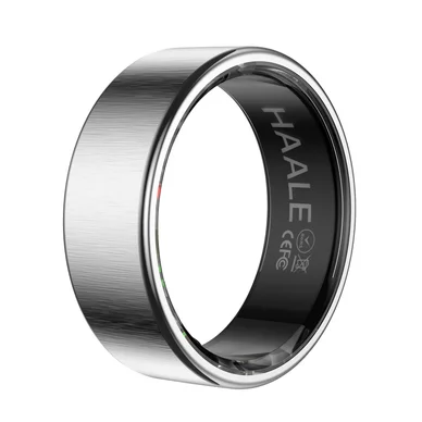 HAALE II Smart Ring - Brushed Silver 12