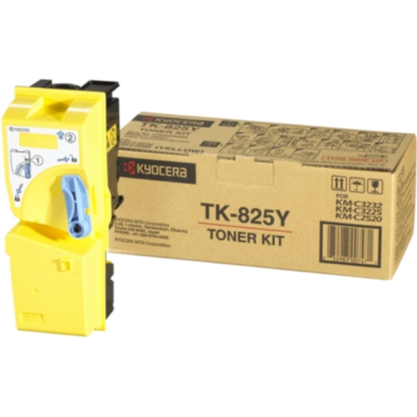 Kyocera Tonerkassett gul TK-825Y Tilsvarer: N/A