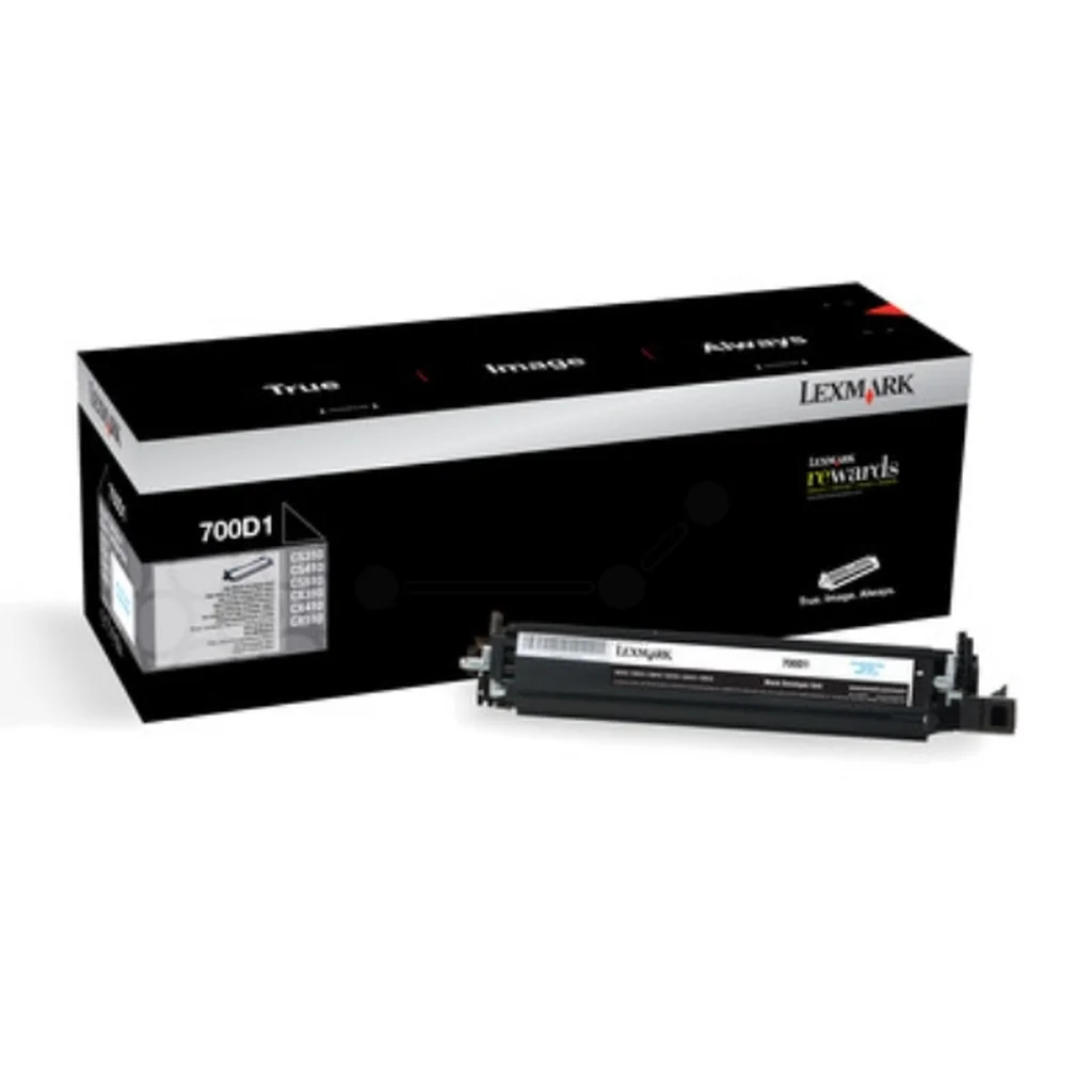 Lexmark 700D1 Framkallare Svart