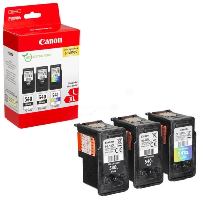 CANON Multipack 2x PG-540L + CL541XL passend für: Pixma MG 2140;Pixma MG 3140;Pixma MG 3200 Series;Pixma MG 3250 Series;Pixma MG 3520;Pixma MG 3550 red;Pixma MG 3550 Series;Pixma MG 3550 white;Pixma MG 3600 Series;Pixma MG 3640 S;Pixma MG 3650;Pixma MG 3650 red;Pixma MG 3650 S black;Pixma MG 3650 S red;Pixma MG 3650 S white;Pixma MG 3650 Series;Pixma MG 3650 white;Pixma MG 4140;PIXMA MG2100 series;PIXMA MG2150;PIXMA MG2200 series;PIXMA MG2250;PIXMA MG2255;PIXMA MG3100 series;PIXMA MG3150;PIXMA MG3155;PIXMA MG3200 series;PIXMA MG3250;Pixma MG3255;Pixma MG3500 Series;Pixma MG3550;PIXMA MG4150;PIXMA MG4200 series;PIXMA MG4250;Pixma MX 370;Pixma MX 370 Series;Pixma MX 390 Series;Pixma MX 430 Series;Pixma MX 432;Pixma MX 450 Series;Pixma MX 454;Pixma MX 470 Series;Pixma MX 472;Pixma MX 510 Series;Pixma MX 520 Series;Pixma MX 524;Pixma MX 530 Series;Pixma MX 532;PIXMA MX375;PIXMA MX395;PIXMA MX435;PIXMA MX455;PIXMA MX475;PIXMA MX515;PIXMA MX525;PIXMA MX535;Pixma TS 5100 Series;Pixma TS 5140;Pixma TS 5150;Pixma TS 5151