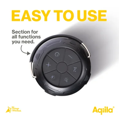 Aqiila Soundbird B10 Dæmpbart LED-lys med højttalere