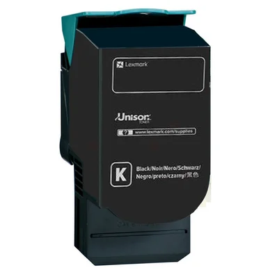 Lexmark Lexmark C252UK0 Tonerkassette sort 8.000 sider C252UK0 Modsvarer: N/A billede