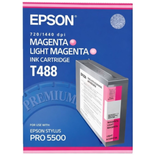 Epson T488 Bläckpatron Ljus magenta