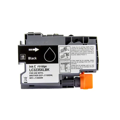 WL Blækpatron, erstatter Brother LC3235XL BK, sort, 6000 sider 0LC3235XLBK Modsvarer: LC3235XLBK