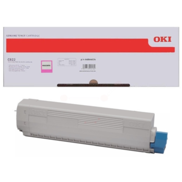 OKI 44844614 Toner - Laser toner Rød