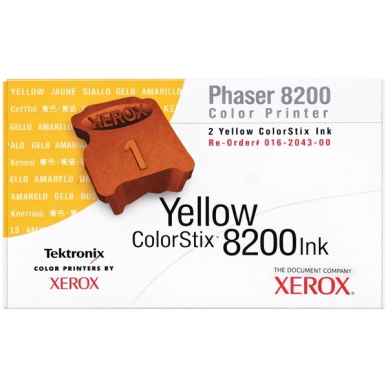 Xerox Colorstix 2 kpl keltainen 2.800 sivua 16204300 Vastaa: N/A