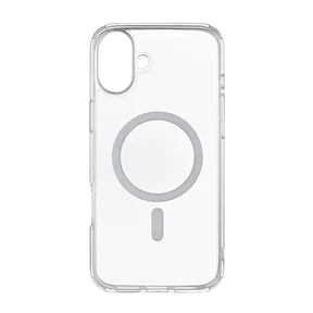 ONSALA Mobilskal TPU MagSerie iPhone 16 Plus Transparant