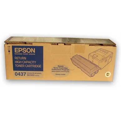 Epson Tonerkassette sort 8.000 sider S050437 Modsvarer: N/A billede