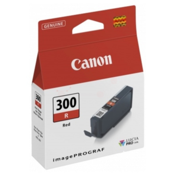 Canon PFI-300 R Bläckpatron Röd