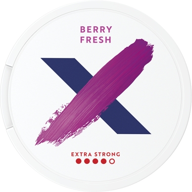 X Berry Fresh Extra Strong Slim