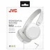 JVC Headphones On-ear wired White