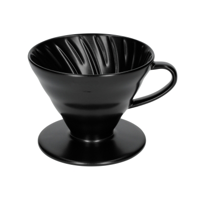 Alternativ bild 0 för Hario V60-02 Dripper Filterhållare i porslin Mattsvart
