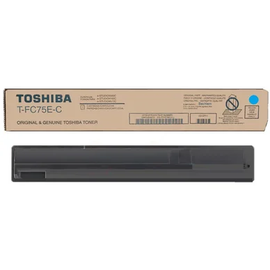TOSHIBA Tonerkassette cyan 35.400 sider T-FC75EC Modsvarer: N/A