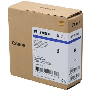 Canon Canon PFI-3300 Blækpatron Blå PFI-3300B Modsvarer: N/A