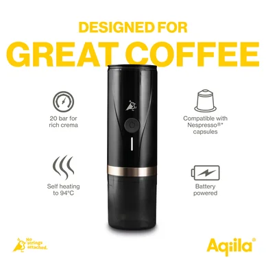 Aqiila Coffeebird Bærbar espressomaskine