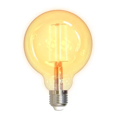 DELTACO Smart Home LED filamentpære E27, 470 lm, dæmpbar SH-LFE27G95 Modsvarer: N/A billede