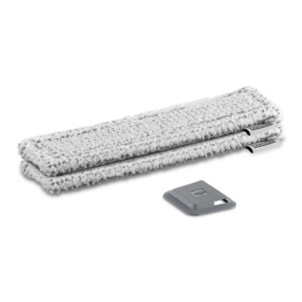 KÄRCHER Mikrofiberdukar utomhus 2-pack