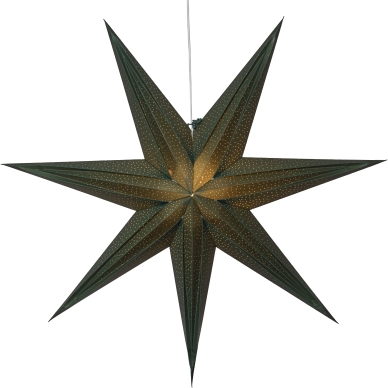 Star Trading Star Trading Papirstjerne Holly 75 cm Grøn 502-93 Modsvarer: N/A