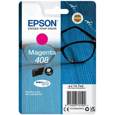 Epson Blækpatron magenta, 1.100 sider T09J3 Modsvarer: N/A billede