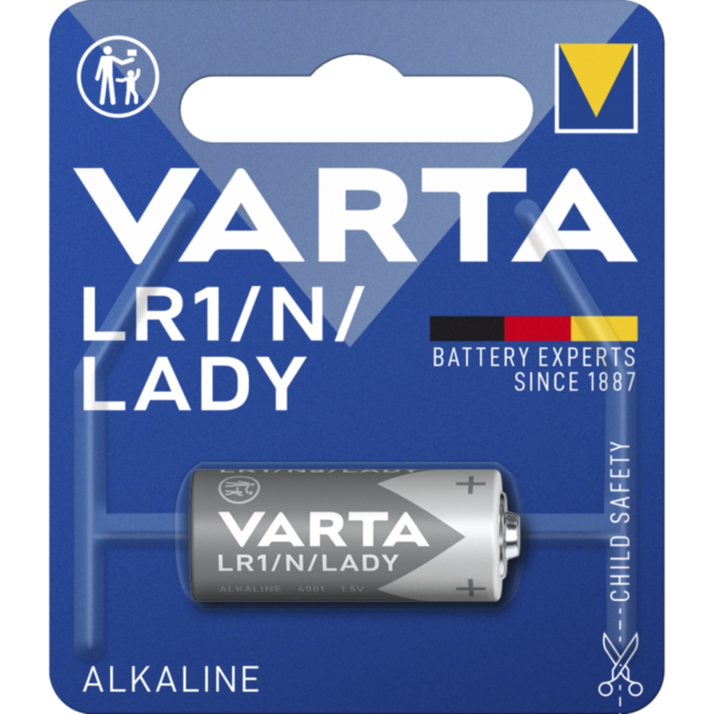 Varta LR1/N/LADY Alkaliskt batteri - 1 Pack