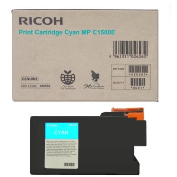 Gel-kassett cyan 3.000 sidor