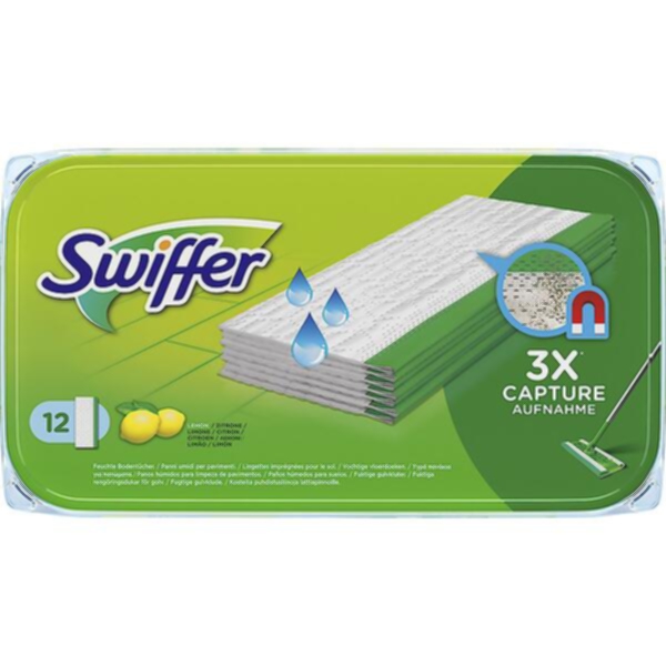 Swiffer Swiffer Sweeper Fuktige Rengjøringskluter refill 12-pakke Andre rengjøringsprodukter,Rengjøringsutstyr
