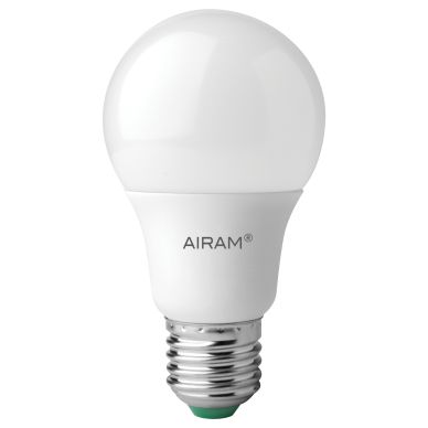AIRAM LED pære frostet E27 5,5W 2800K 470 lumen 4711394 Modsvarer: N/A