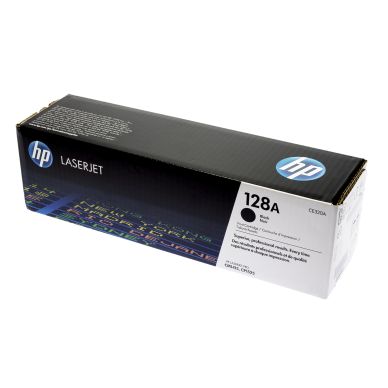 HP alt HP 128A Tonerkassett Svart