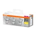 LED-lampa GU10 Spotlight 4,3W 2700K 350 lumen 3-pack
