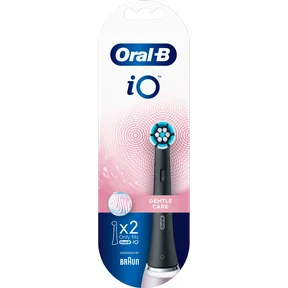 Oral-B Refiller iO Gentle Care 2-pack, svart