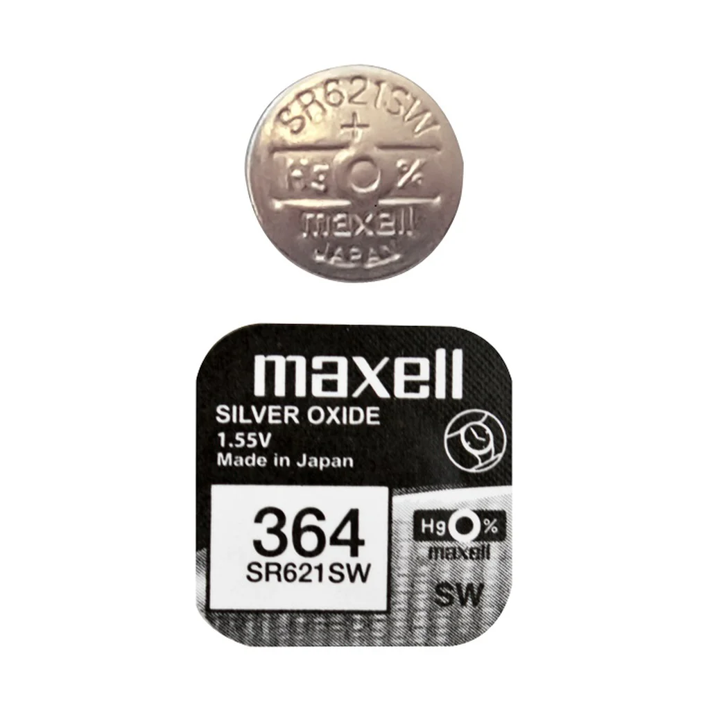 Maxell Knappcellsbatteri SR621SW / 364