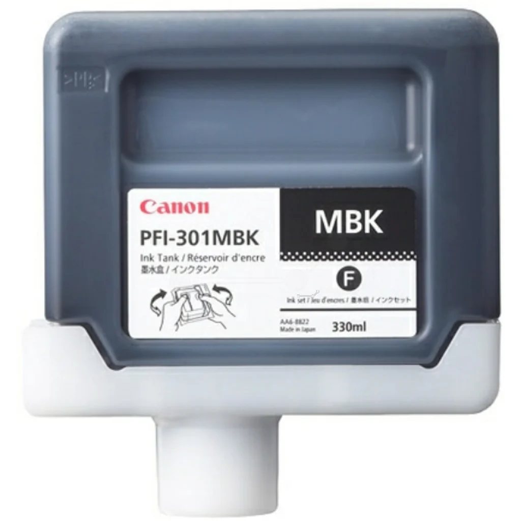 Canon PFI-301 MBK Bläckpatron Mattsvart
