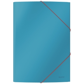 Leitz Cosy 3-fach-Mappe aus Karton blau