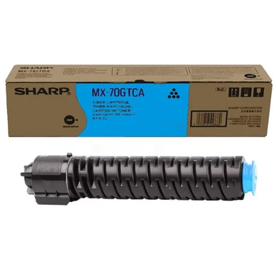 Sharp Tonerkassette cyan 32.000 sider MX70GTCA Modsvarer: N/A