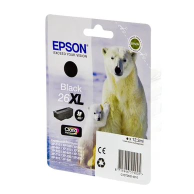 EPSON 26XL Bläckpatron Svart EPSON 26XL Bläckpatron Svart