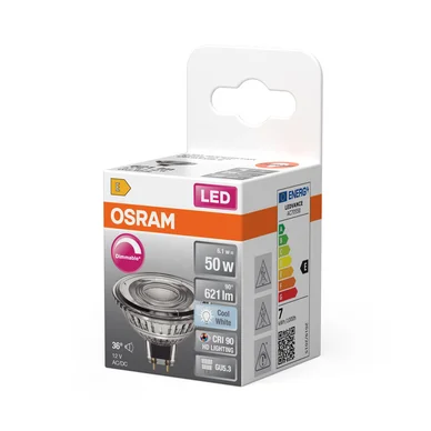 OSRAM LED MR16 50 Dæmpbar 36° 6,1W 940 GU5.3 4099854456916 Modsvarer: N/A