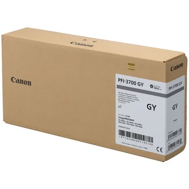 Canon Canon PFI-3700 Blækpatron Grå PFI-3700GY Modsvarer: N/A