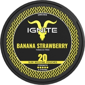 Ignite Banana Strawberry X-Strong Slim